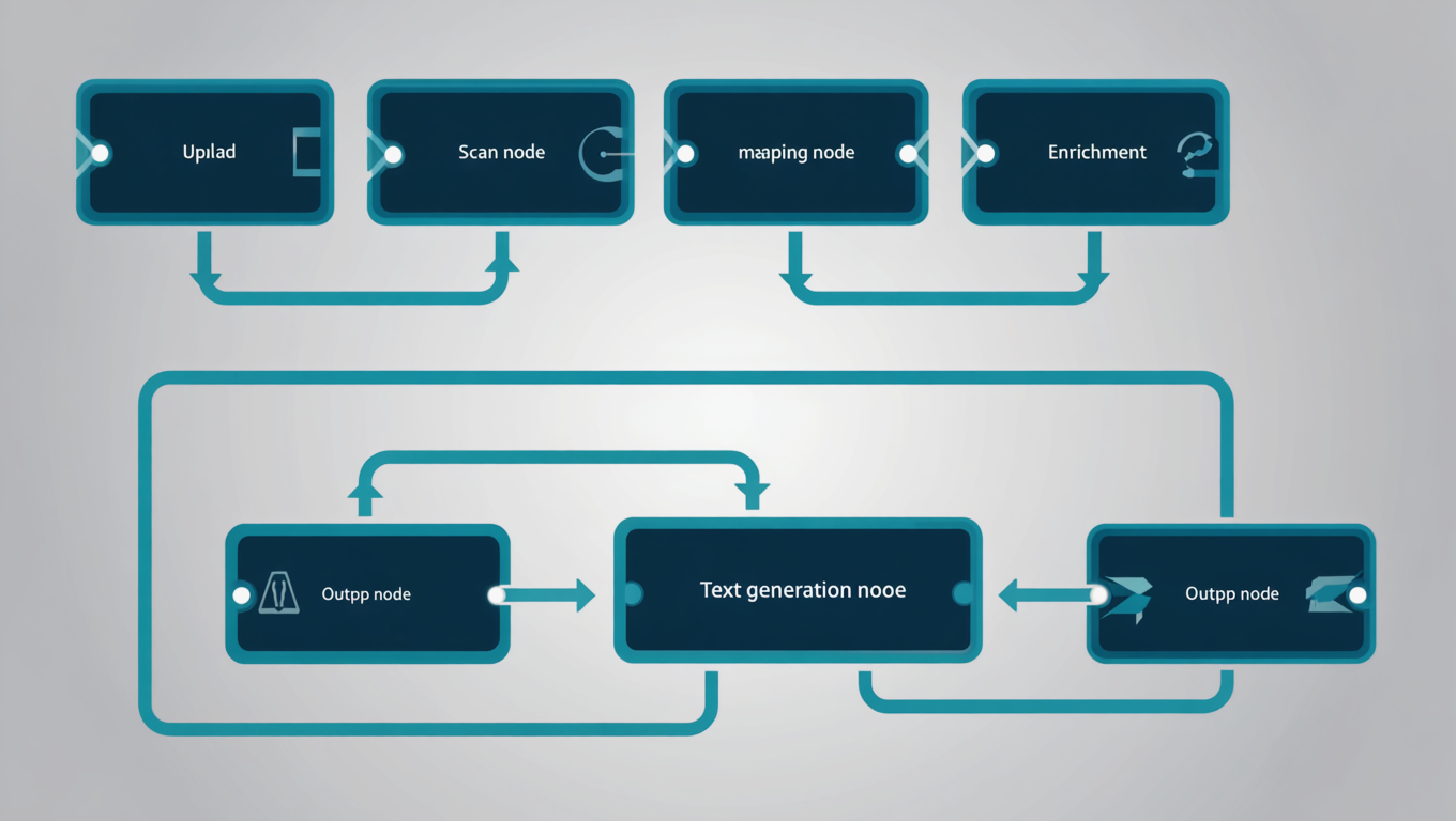 Automatisierter Daten-Workflow: Sechs Verarbeitungsschritte von der Datei zum fertigen Produktdatensatz