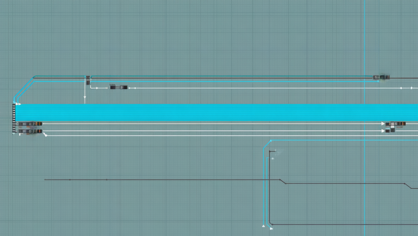 Datenfluss von einem zentralen Lieferanten zu mehreren Händlern – der schnellste Verarbeiter gewinnt die Ware